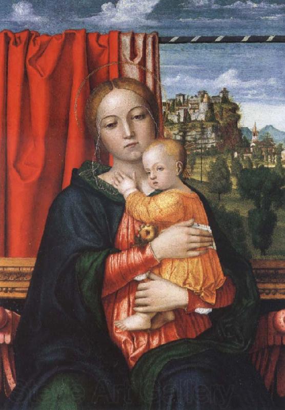Francesco Morone The Virgin and Child Norge oil painting art